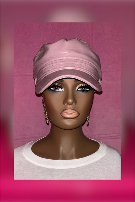 Women’s Flat Top Biker Cap