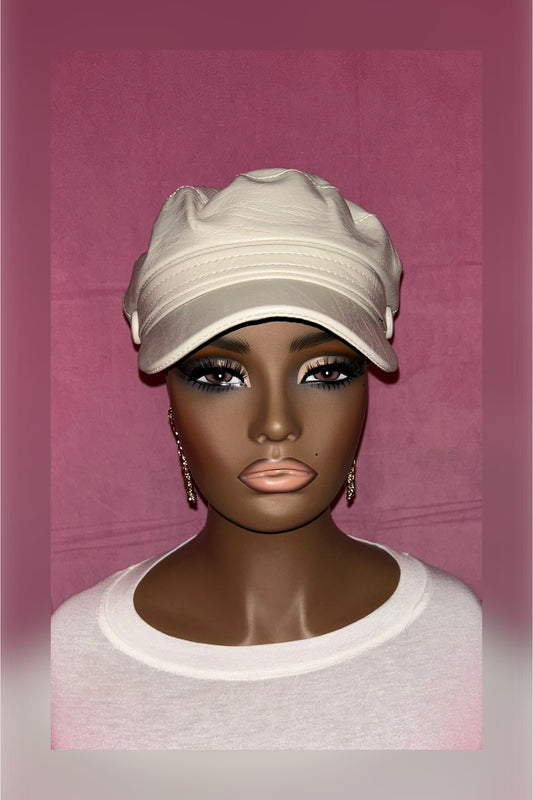 Women’s Flat Top Biker Caps