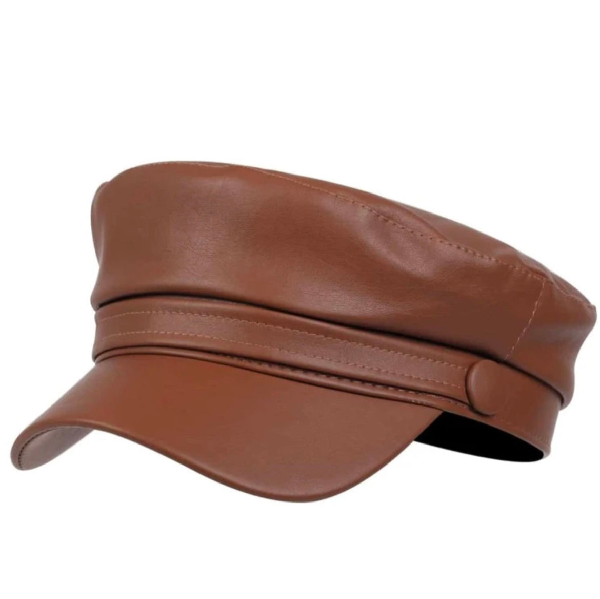 Women’s Flat Top Biker Cap