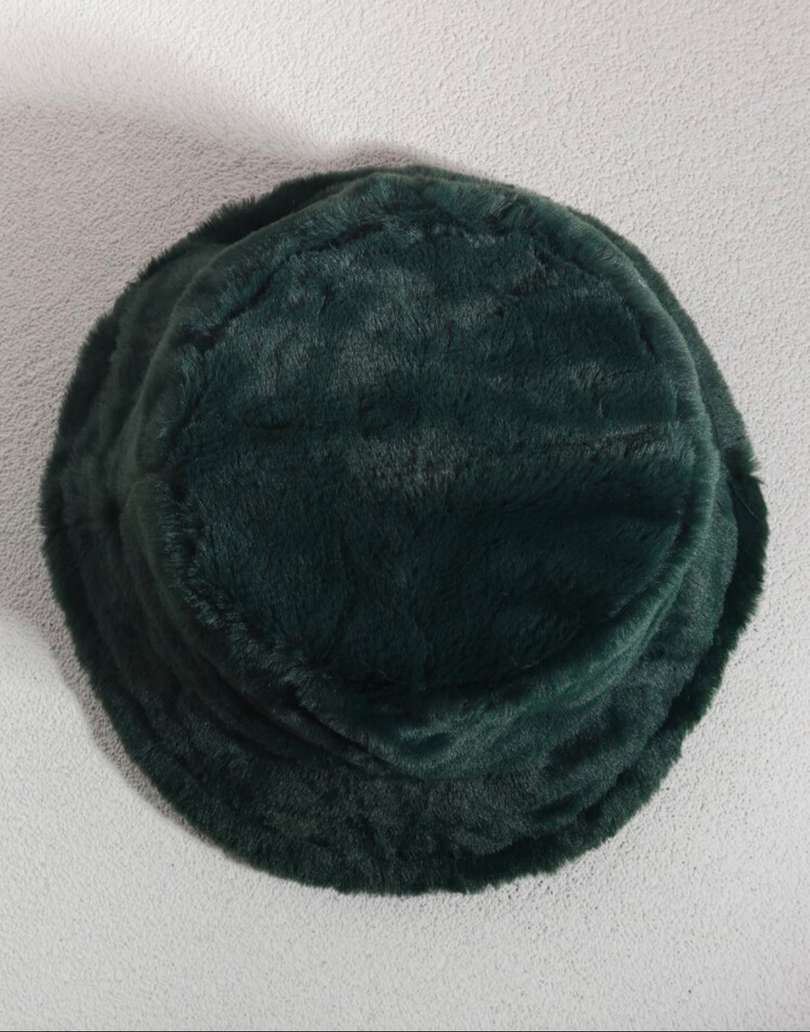 Unisex Faux Fur Bucket Hat