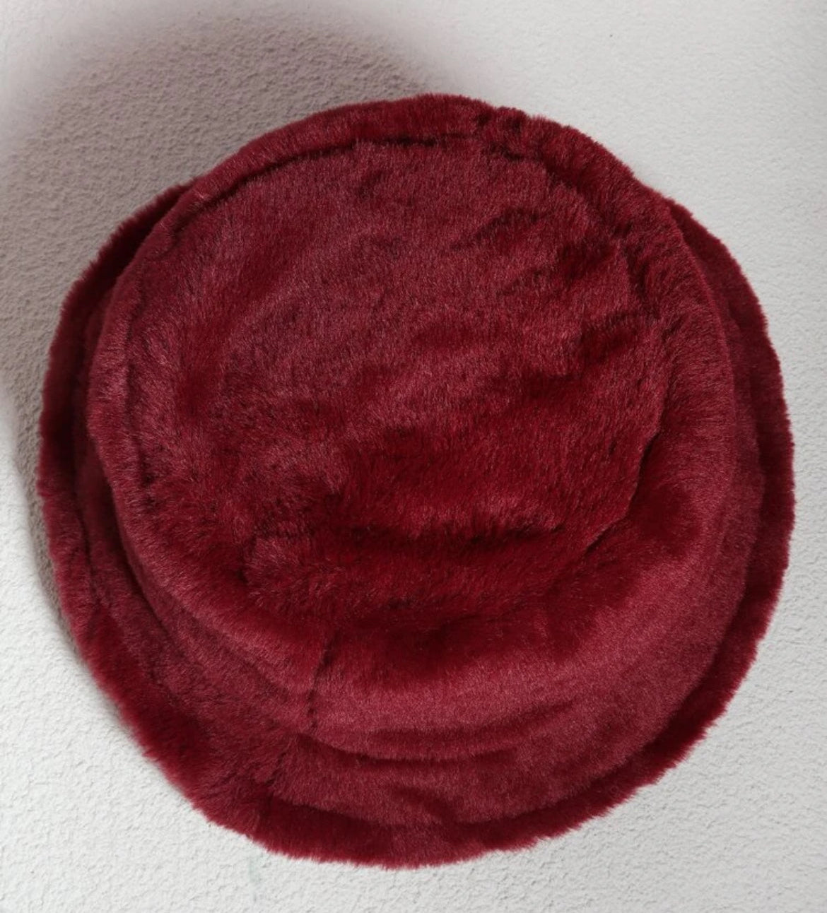 Unisex Faux Fur Bucket Hat