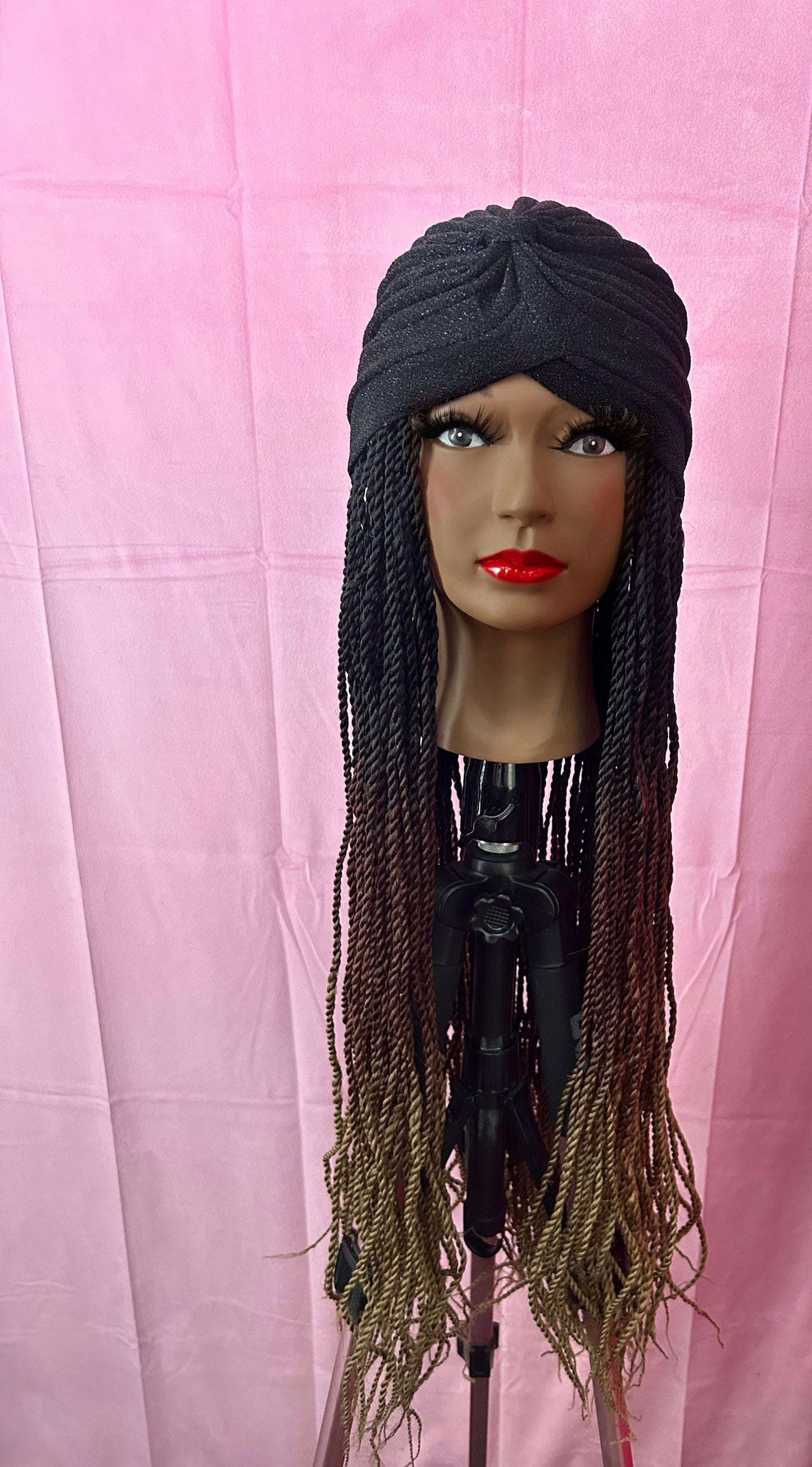 Ombré Senegalese Twist Elastic Wig Band