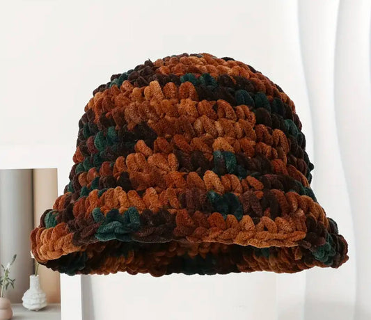 Unisex Crochet Bucket Hat