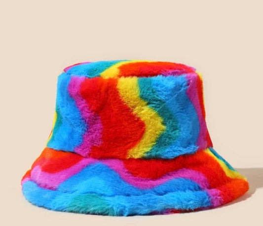 Women’s Faux Fur Bucket Hat