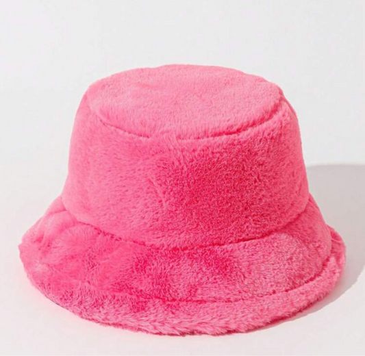 Faux Fur Bucket Hat