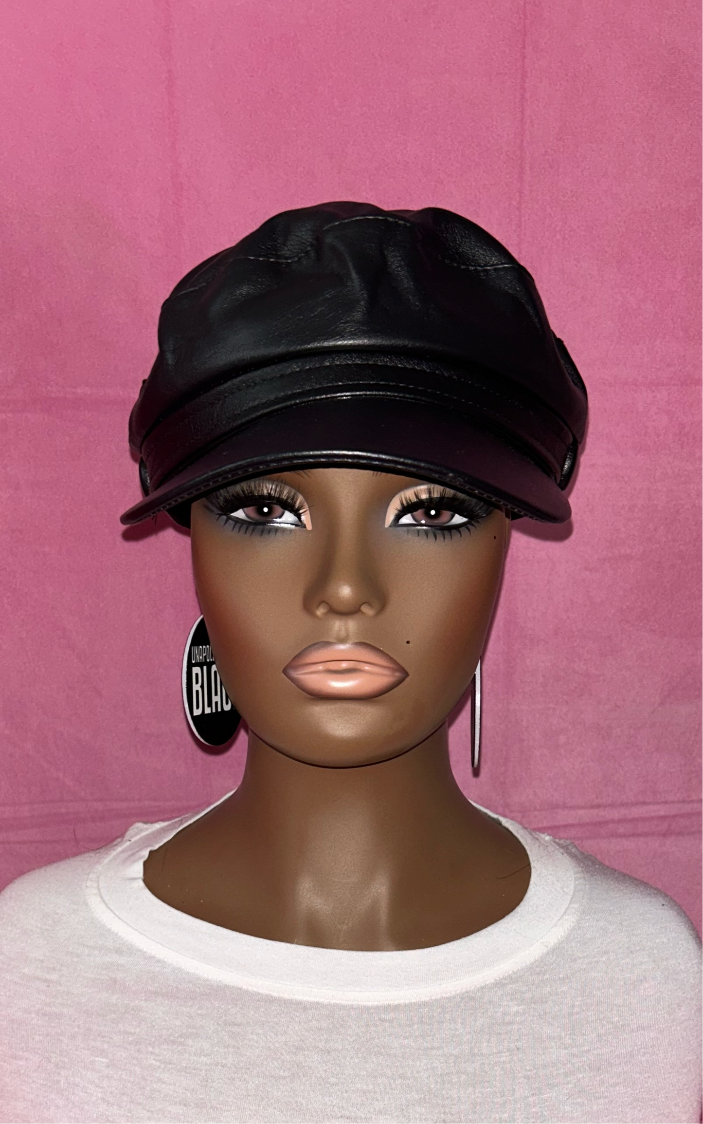 Women’s Flat Top Biker Cap