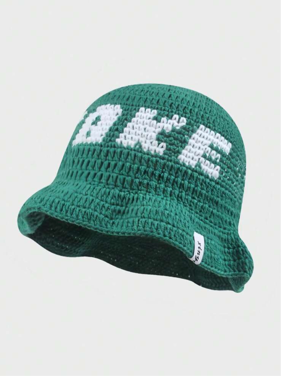Unisex Crochet Ruffle Hat