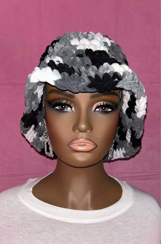 Unisex Crochet Bucket Hat