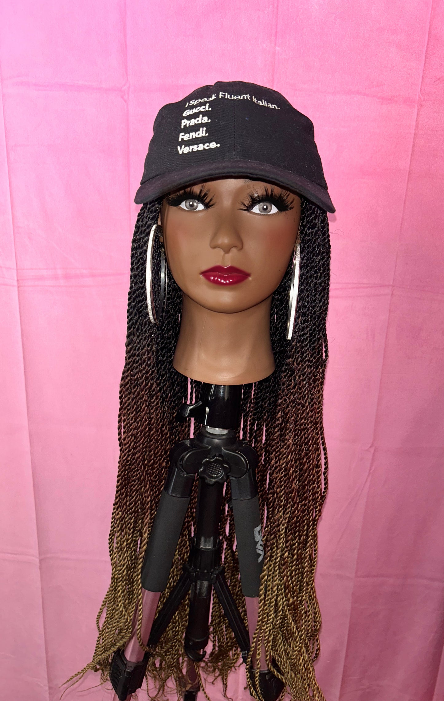 Ombré Senegalese Twist Elastic Wig Band