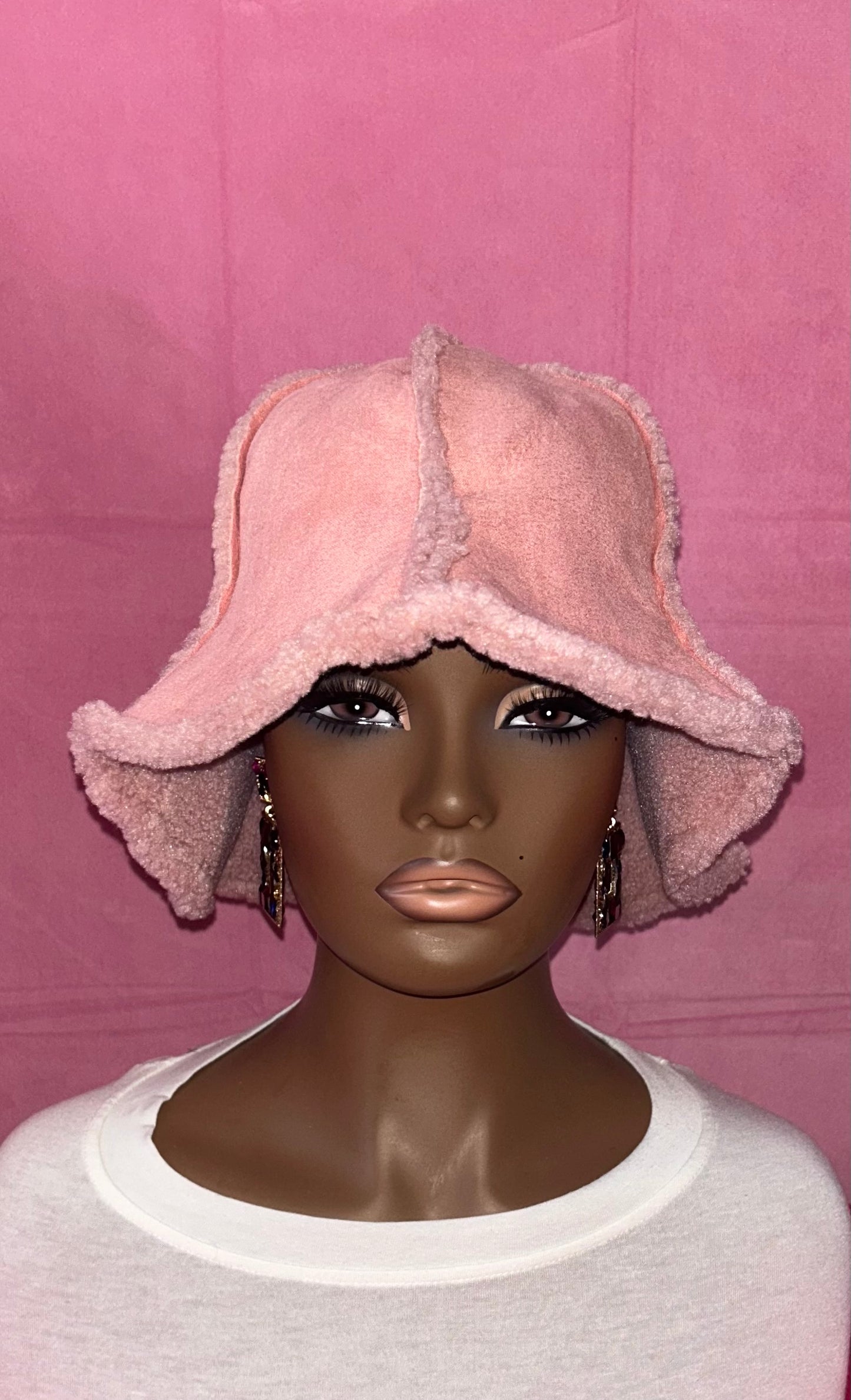 Suede Bucket Hat