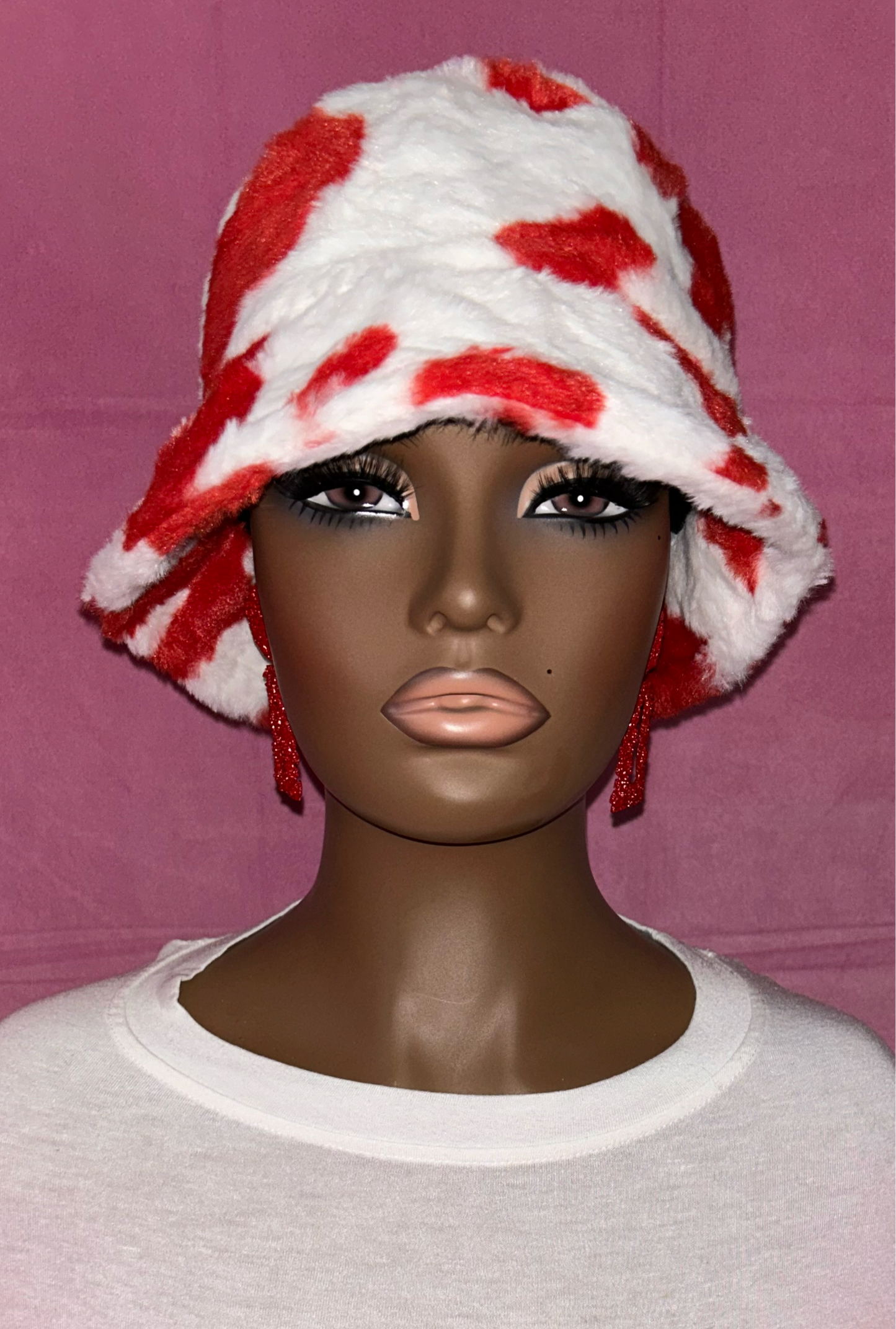 Unisex Faux Fur Bucket Hat