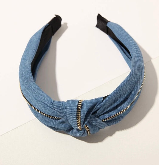 Denim Headband