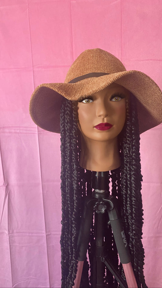 Black Passion Twist Wig Hat